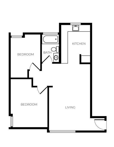 1122 Banyan Street 1-2 Beds Apartment, Affordable for Rent - Photo Gallery 7